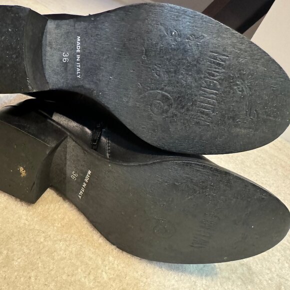 Patapata Italian knee high leather boots - Picture 4 of 16